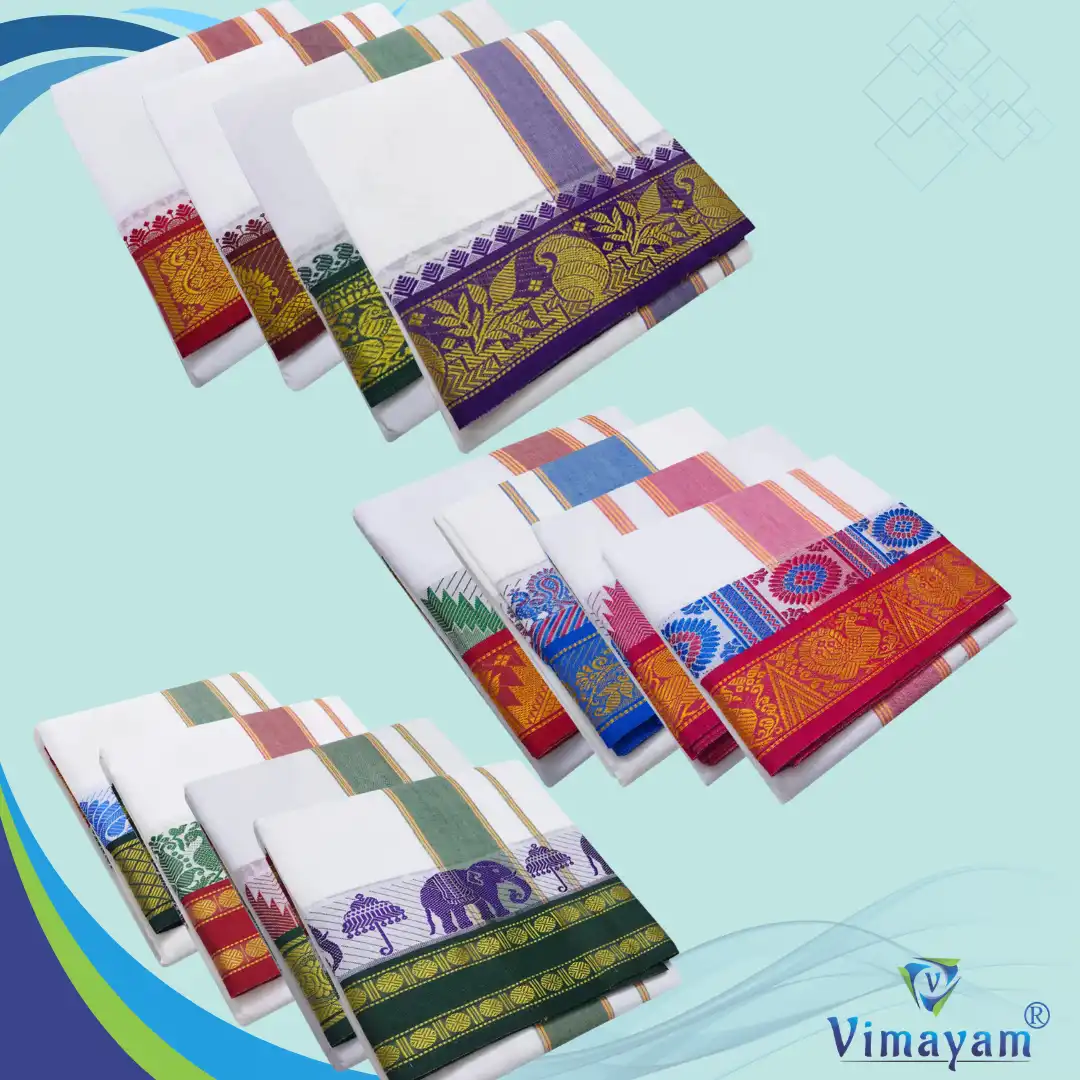 BUDGET DHOTIES – WHITE DHOTIES | Vimayam Dhoties